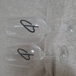 Perry's Steakhouse Wine Glasses